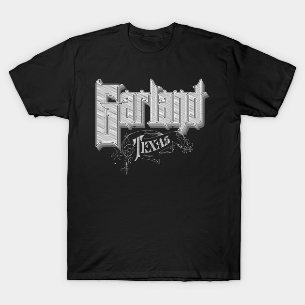 Vintage Garland, TX T-Shirt by DonDota